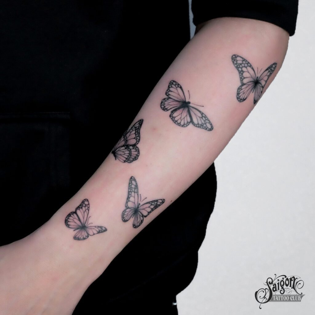 Ý nghĩa hình xăm con bướm