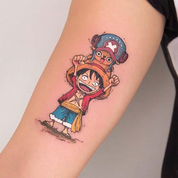 Hình xăm luffy đẹp