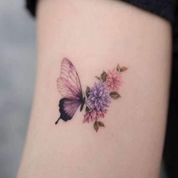 Tatoo bướm mini