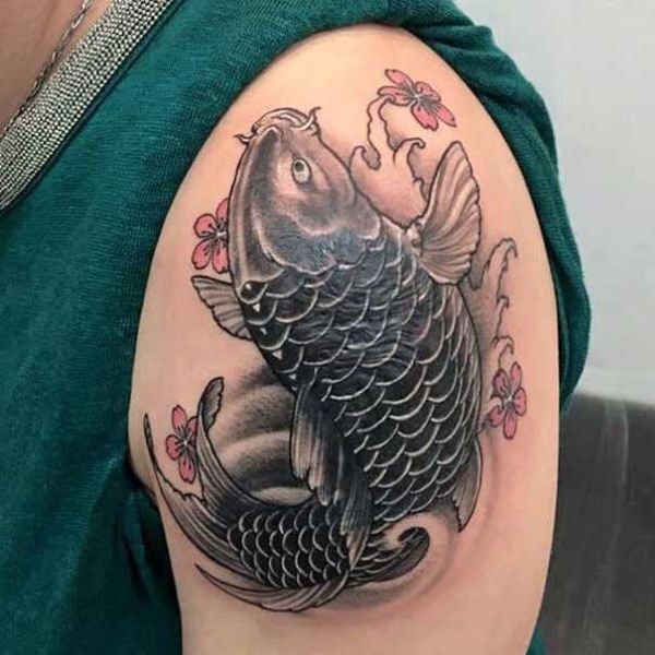 Tatoo các chép đơn giản