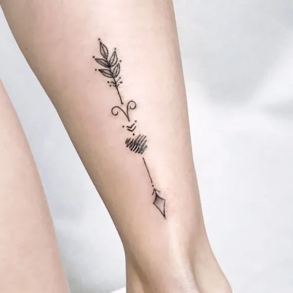 Tatoo cung bạch dương