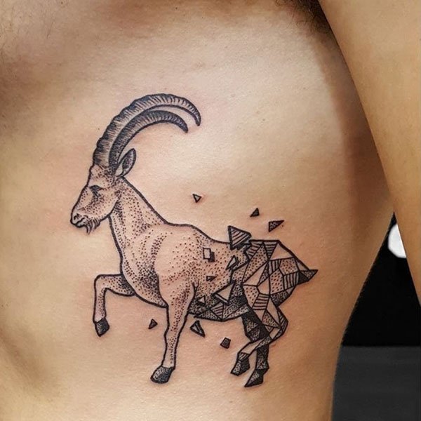 Tattoo 12 con giáp tuổi mùi dễ thương