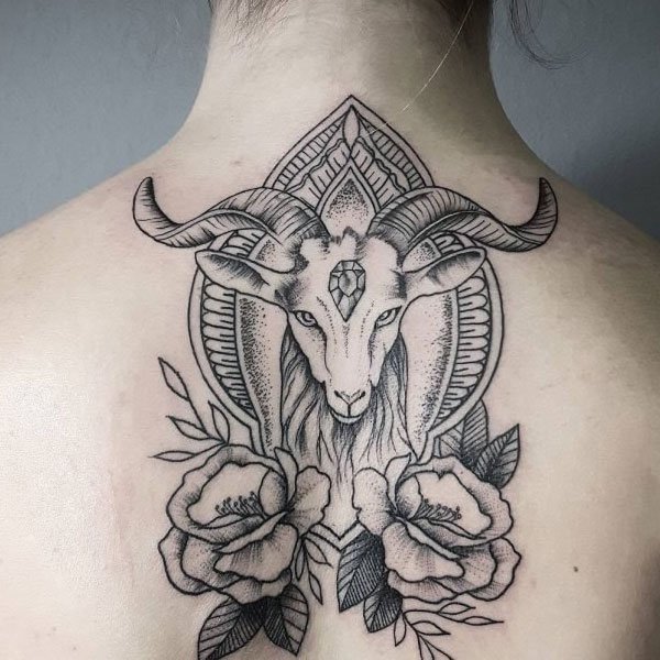 Tattoo 12 con giáp tuổi mùi đẹp