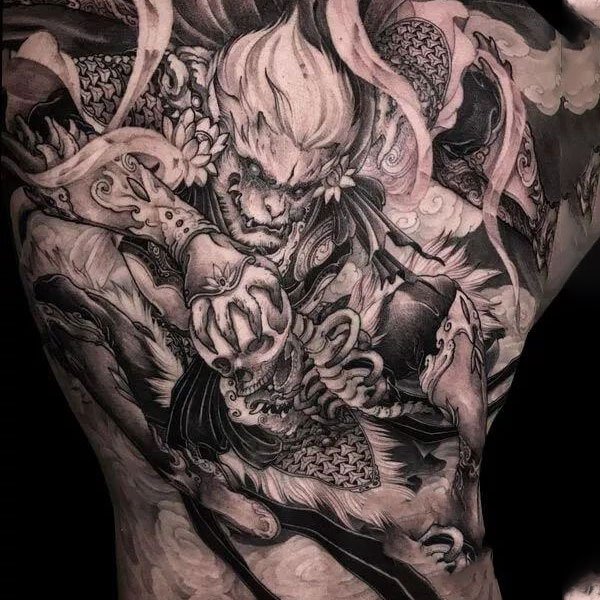 Tattoo 12 con giáp tuổi thân chất