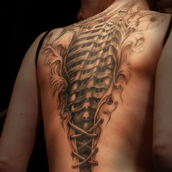 Tattoo 3d full lưng