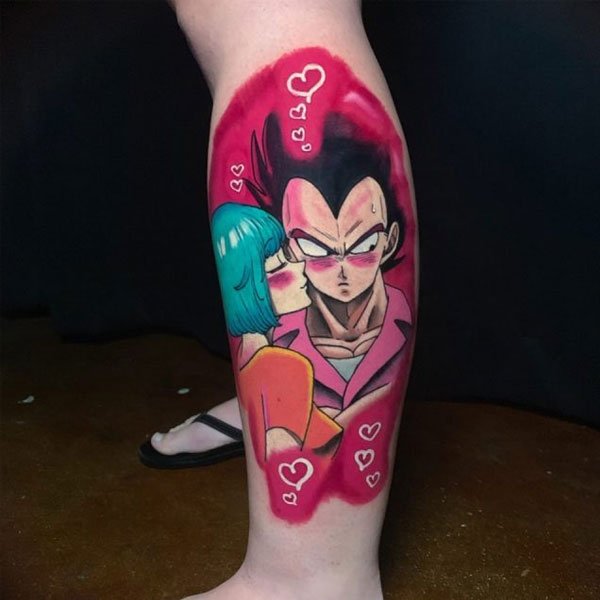 Tattoo anime vegeta