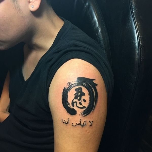 Tattoo bả vai đẹp cho nam