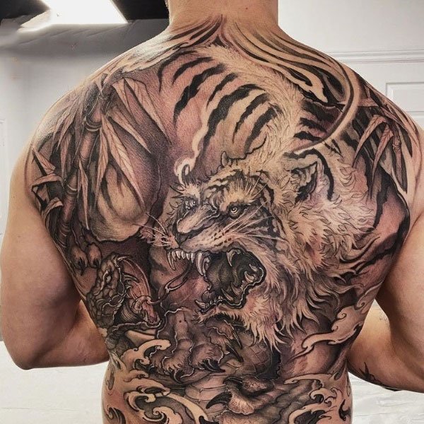 Tattoo châu á cho nam