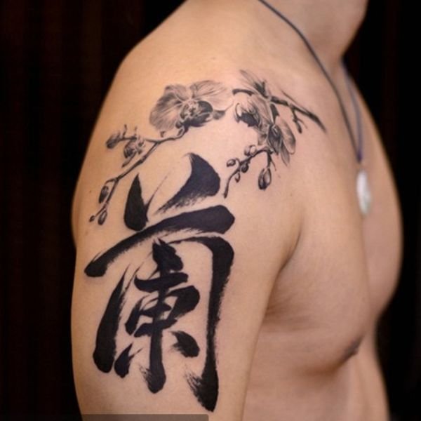 Tattoo chữ cha mẹ tiếng trung