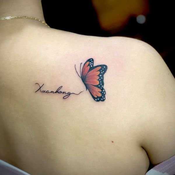 Tattoo chữ đẹp cho nữ đẹp nhất