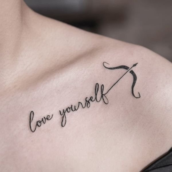 Tattoo chữ đẹp cho nữ ý nghĩa cho bản thân