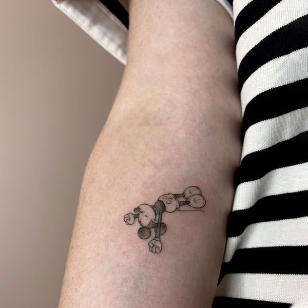 Tattoo chuột mickey nhỏ