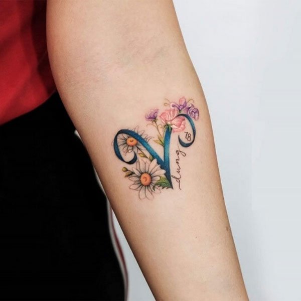 Tattoo cung bạch dương dễ thương