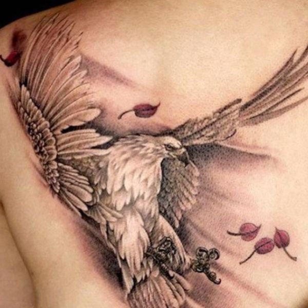 Tattoo đại bàng sa mạc