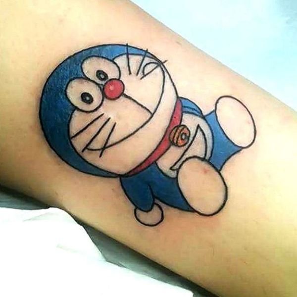 Tattoo doraemon bình thường