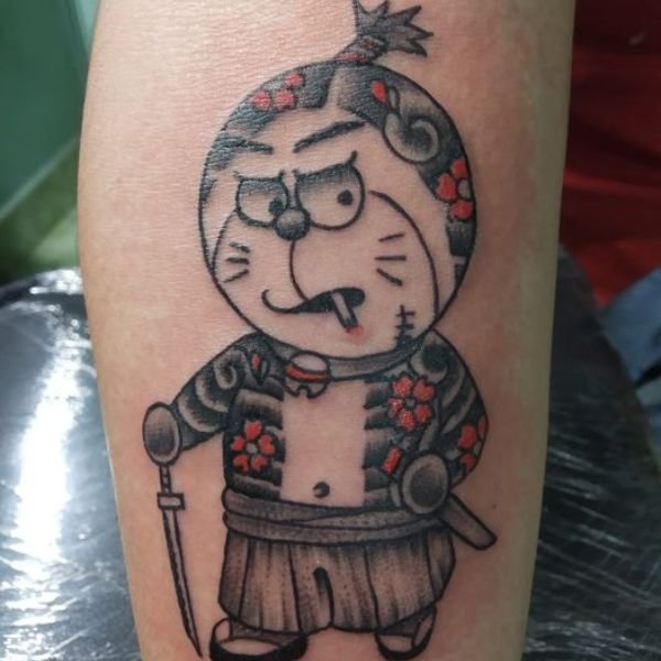 Tattoo doraemon yakuza chất