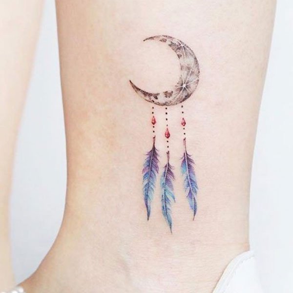 Hình xăm Dream Catcher cho nữ