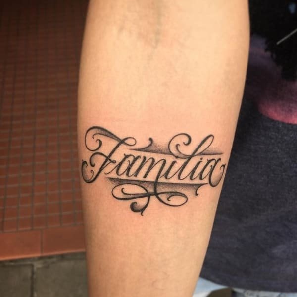 Tattoo family ở tay