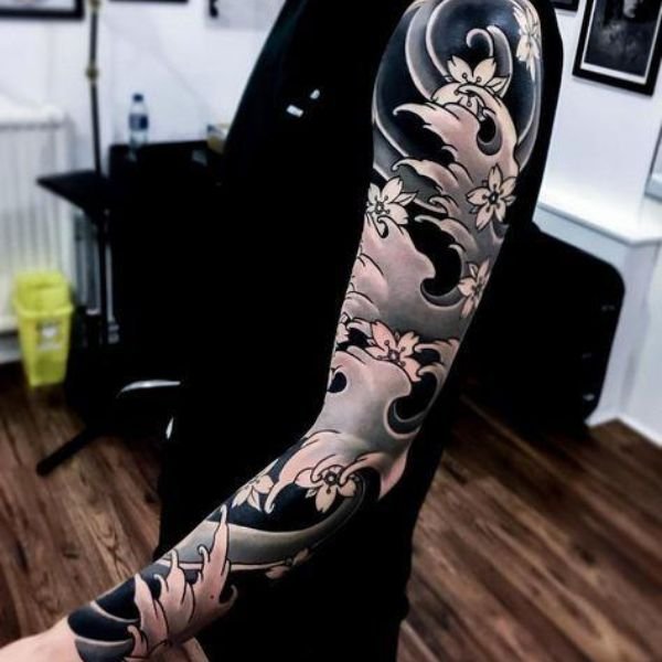 Tattoo full tay cho nam