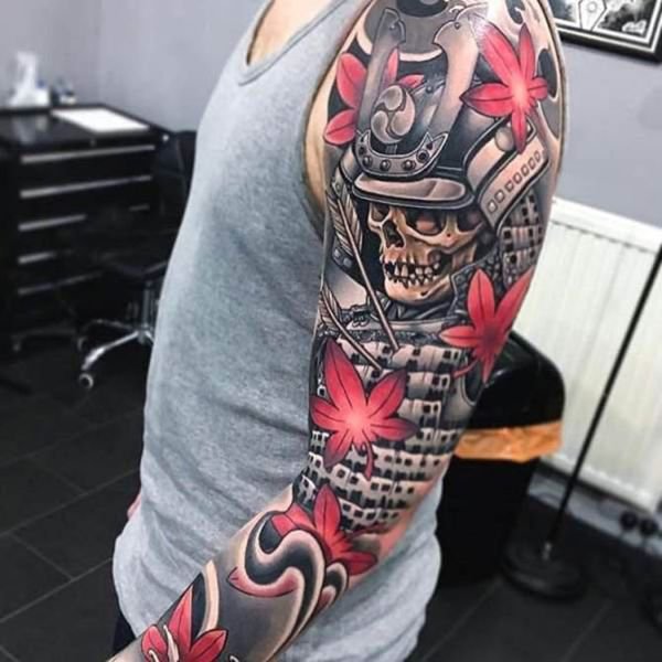 Tattoo full tay đẹp cho nam