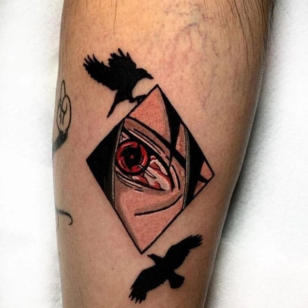 Tattoo itachi nhỏ