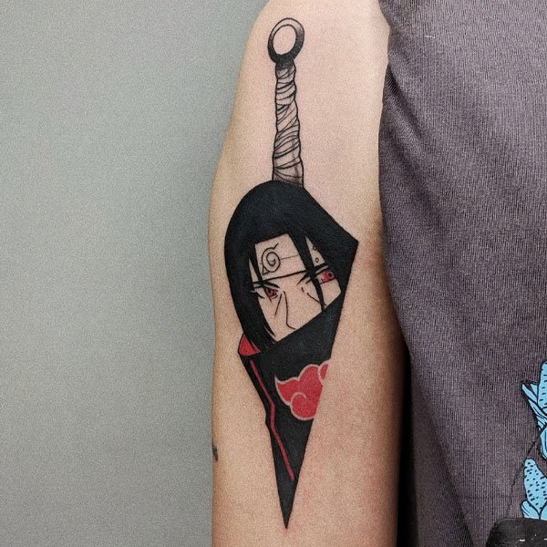 Tattoo itachi ở tay