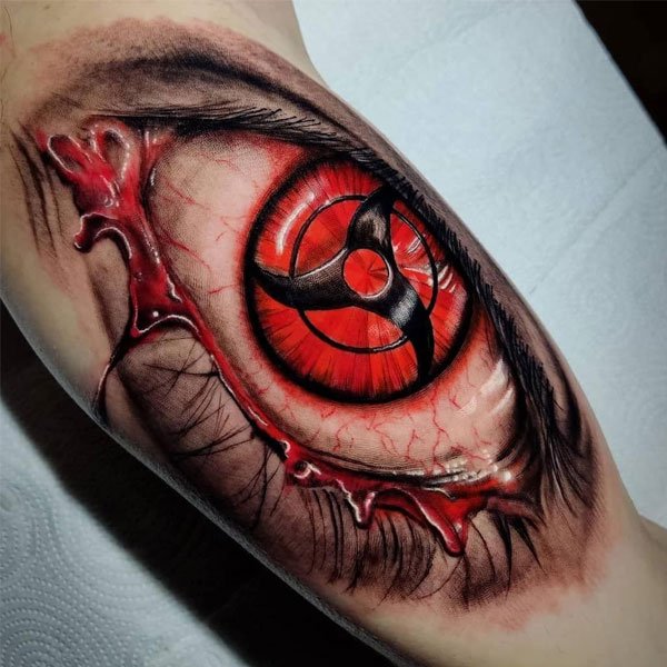 Tattoo itachi sharingan