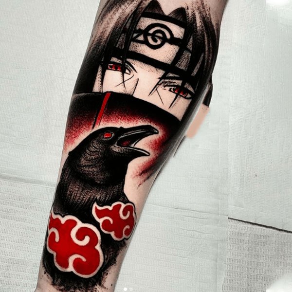 Tattoo itachi siêu đẹp