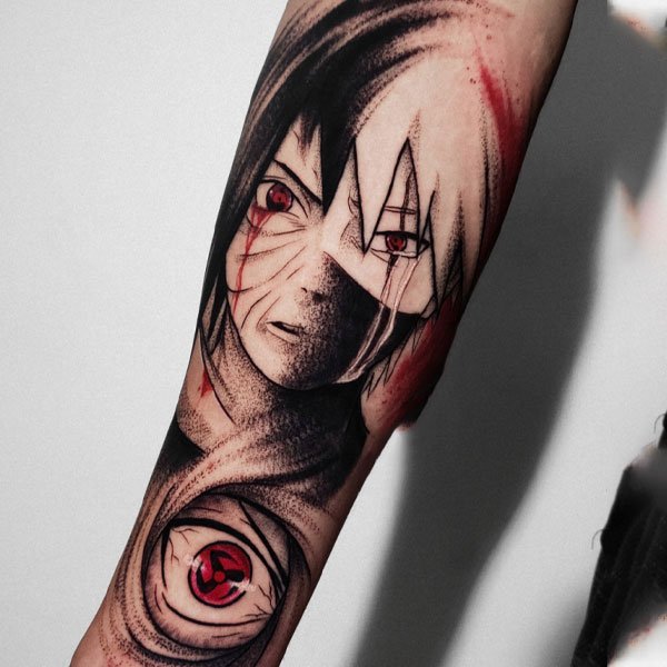 Tattoo itachi siêu ngầu