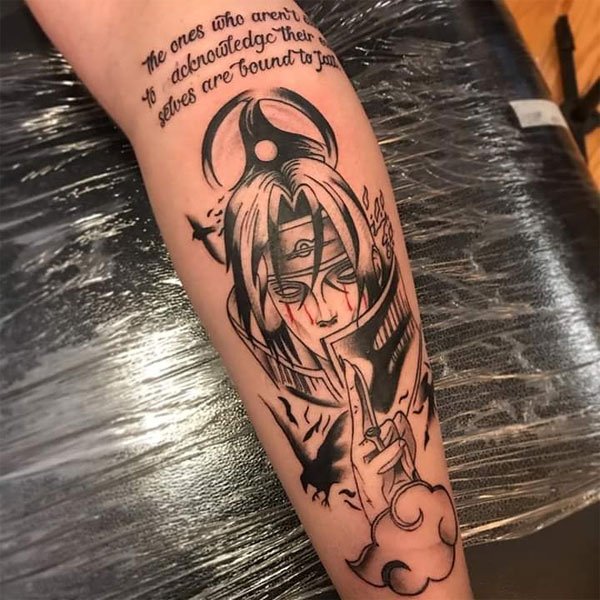 Tattoo itachi ý nghĩa