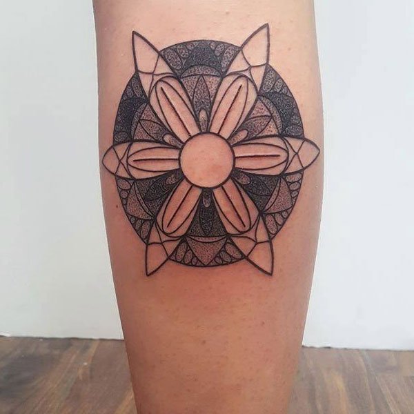 Tattoo mandala siêu chất