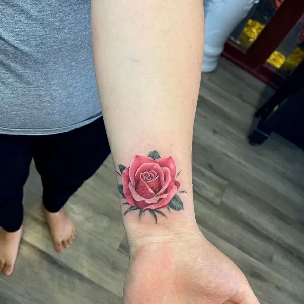 Tattoo mệnh mộc mini cổ tay