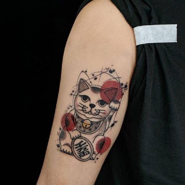 Tattoo mèo đẹp cho nam