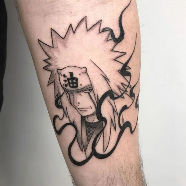 +99 mẫu hình xăm Naruto cực ngầu, siêu chất 29 Tattoo naruto hokage