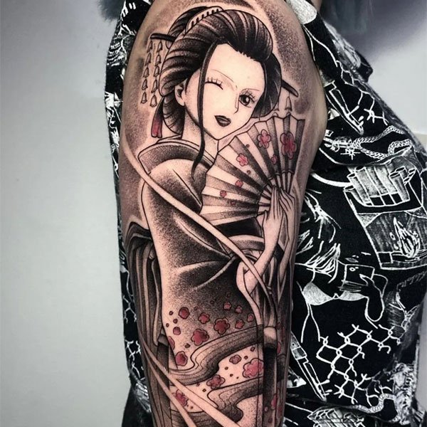 Tattoo one piece robin