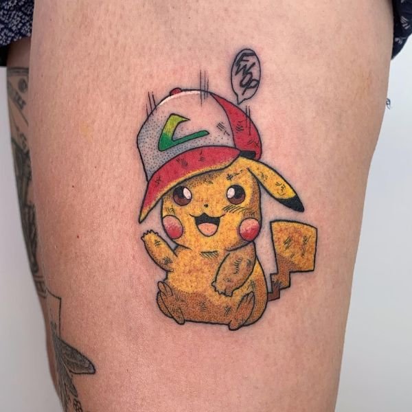 tattoo pokemon pikachu