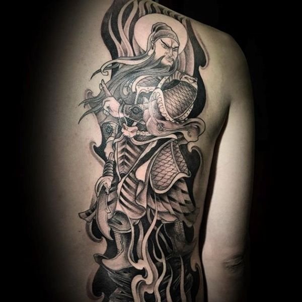 Tattoo quan công nhỏ đẹp