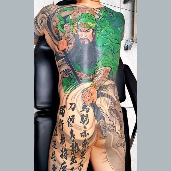 Tattoo quan công toàn thân