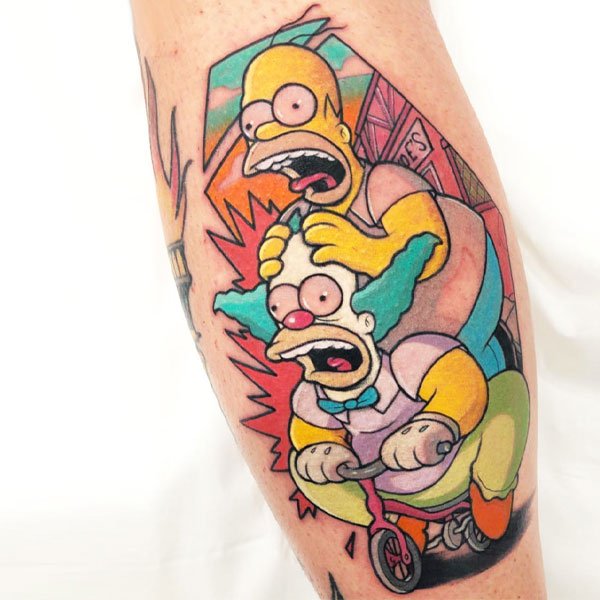 Tattoo simpson siêu đẹp