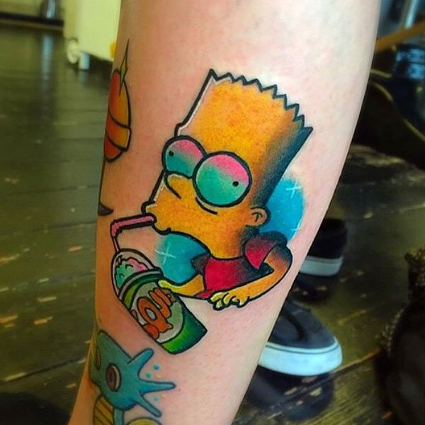 Tattoo simpson siêu độc