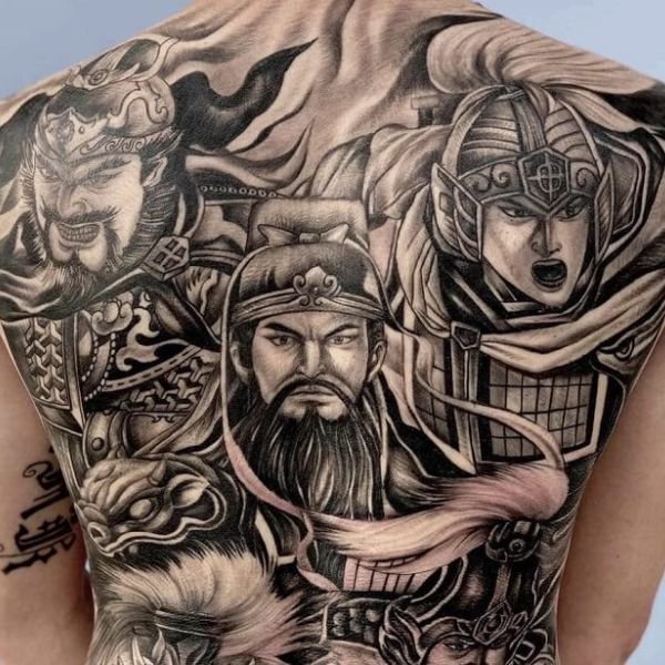 Tattoo triệu vân bộ 3 tứng