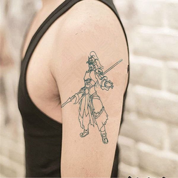 Tattoo triệu vân mini