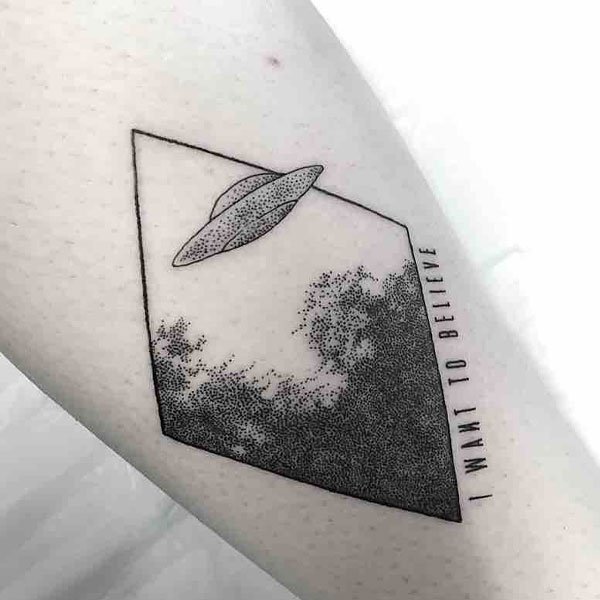 Tattoo ufo siêu chất