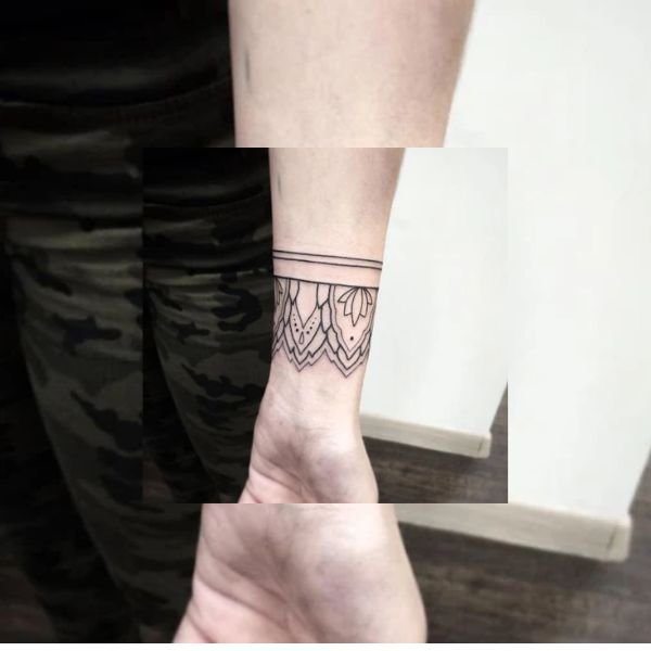 Tattoo vòng tay nhật cổ đẹp cho nam