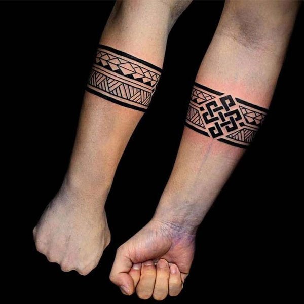 Tattoo vòng tay nhật cổ ngầu