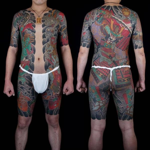 Tattoo yakuza full người