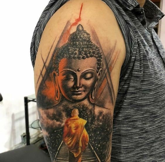 mẫu tattoo ý nghĩa về con đường giác ngộ