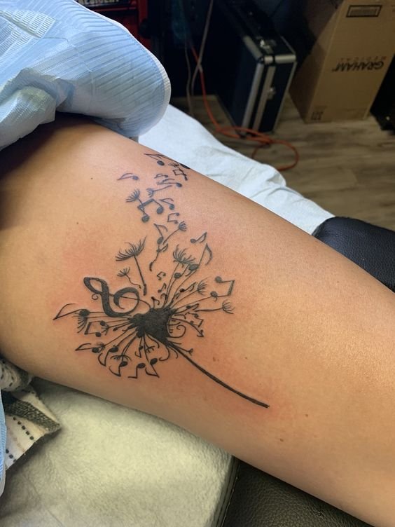 mẫu tattoo ở tay đầy sáng tạo mang ý nghĩa yêu đời