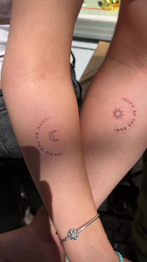 kiểu tattoo mini couple ý nghĩa siêu đẹp