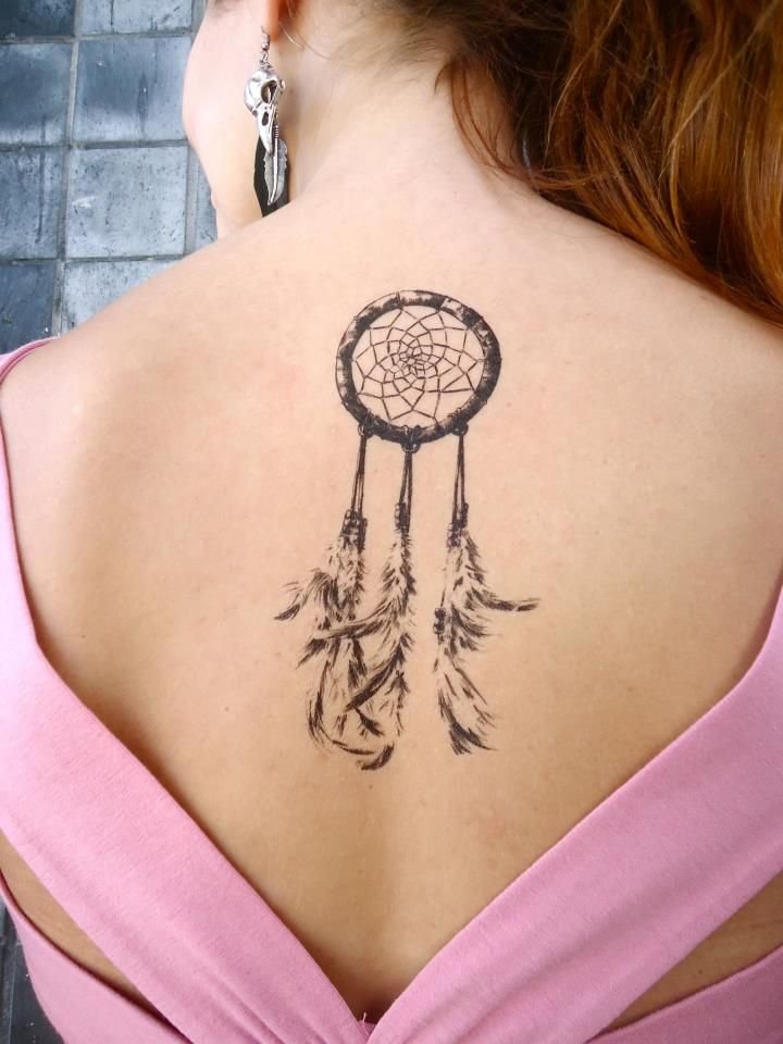 vẻ đẹp nhẹ nhàng của hình xăm dreamcatcher